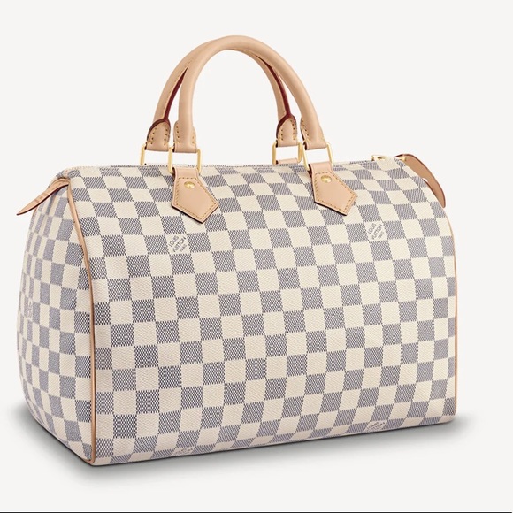 Louis Vuitton Damier Azur Speedy 30” - Picture 13 of 16